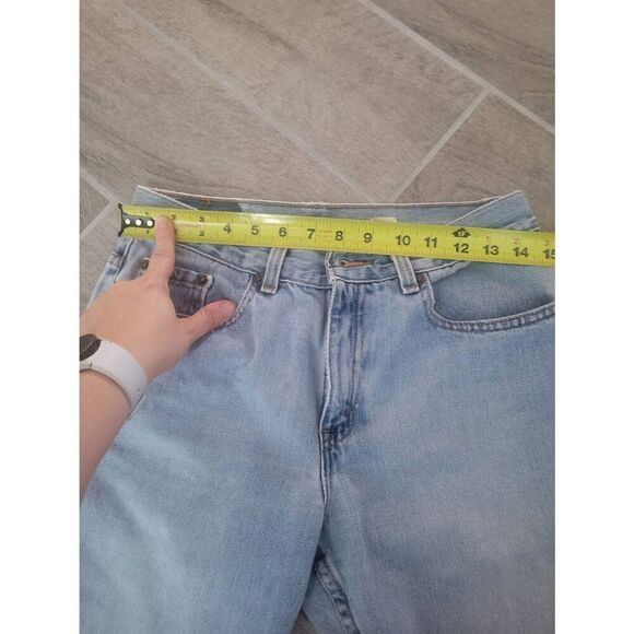 Levi's Vintage 577 Jeans Lower Rise Loose Fit Repurposed Cut-off Shorts Jhorts S - Picture 5 of 12